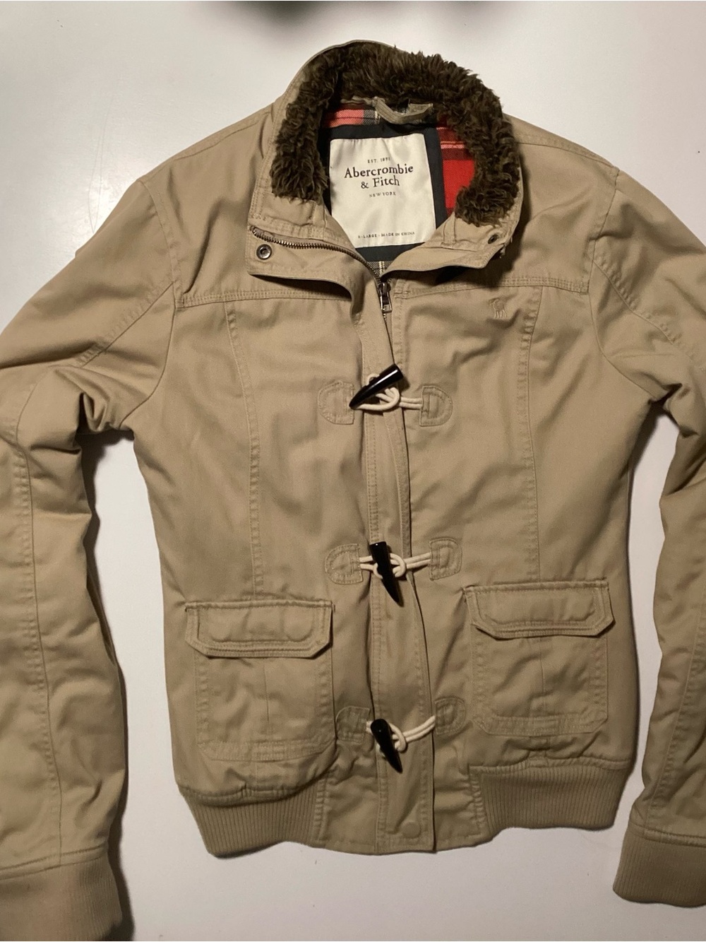Vintage 2000s Abercrombie & fitch winter jacket